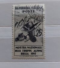 Francobollo mostra nazionale usato  Monte San Pietro