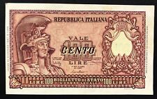 100 lire 1951 usato  Serra De Conti