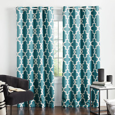 Curtain panels teal for sale  Cumming