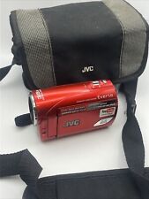 JVC Everio GZ-MS100RU 480p Flash Camcorder RED Untested For Parts Only READ for sale  Shipping to South Africa