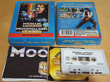 Michael Jackson Moonwalker para Commodore 64 C64 cassete completo + pôster muito bom estado comprar usado  Enviando para Brazil