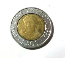 Moneta italiana 500 usato  Piacenza