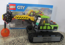 LEGO City Volcano Exploration Drill Rock Chisel 60124 Manual Mini Figura SIN CAJA segunda mano  Embacar hacia Argentina