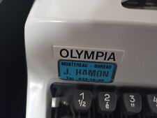 Machine écrire olympia d'occasion  Saintes