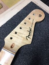 Strat Style Flame Maple Guitar Neck, Never Installed, Aftermarket Decals for sale  Shipping to South Africa