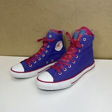 Converse High Top Fioletowe trampki imprezowe Rozmiar UK 4 EU 37 Buty damskie na sprzedaż  Wysyłka do Poland