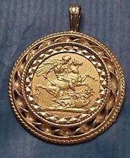 9ct gold pendant for sale  ST. LEONARDS-ON-SEA