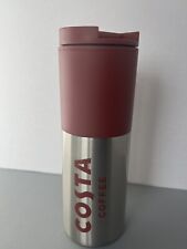 Used, COSTA COFFEE  Stainless Steel REFILLABLE Tall Travel Cup/Mug  450ml 16oz   VGC for sale  Shipping to South Africa