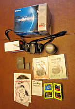Kit de câmera digital SLR preta Canon EOS Digital Rebel XT / EOS 350D 8.0MP e flash comprar usado  Enviando para Brazil