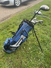 Callaway XJ Junior Golf Set With Bag Driver,3W,5I,7I,9I,SW, Putter Left Handed for sale  Shipping to South Africa
