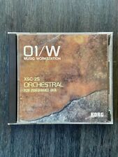 Used, Korg O1/W Music Workstation XSC-2S Orchestral PCM Performance Data Cards for sale  Shipping to South Africa