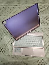 Used, Backlit Touchpad Keyboard Case Cover With 360 Rotate Pad 7th Gen Rose Gold for sale  Shipping to South Africa