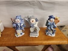 Lot snowmen figurines for sale  Elkhart