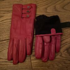 red leather gloves for sale  NORTHAMPTON