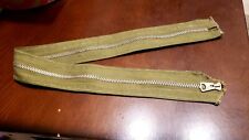 Vintage TALON Heavy Duty Metal Military  Zipper 24"×1.5"  for sale  Shipping to South Africa