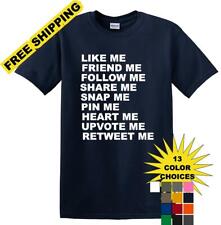 Mídias sociais - Tantas maneiras de compartilhar! - Camisa divertida - Camiseta TSM04 comprar usado  Enviando para Brazil