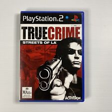 True Crime Streets Of LA PS2 PlayStation 2 PAL sem manual frete rastreado grátis comprar usado  Enviando para Brazil