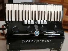 Used, 120 PAOLO SOPRANI BASS ACCORDION for sale  Shipping to South Africa