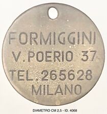 Milano medaglietta riconoscime usato  Milano