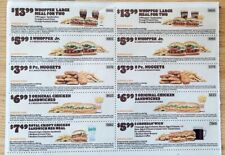 Burger king coupon d'occasion  Expédié en Belgium