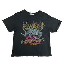 Camiseta Def Leppard Daydreamer Hysteria Tour '88 cinza feminina S música banda de rock comprar usado  Enviando para Brazil