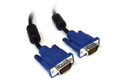 1.5m D-Sub DB15 VGA Male M/M Video Display Monitor Extension Cable Grafik Kabel comprar usado  Enviando para Brazil