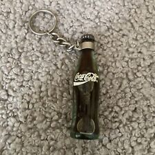"Llavero vintage de vidrio Coca-Cola de 3"" - lleno de líquido" segunda mano  Embacar hacia Argentina