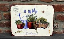 Shabby blechschild lavendel gebraucht kaufen  Wegberg