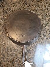 Wapak Cast Iron Skillet #9, Early Arc Logo with Heat Ring Lot 3 for sale  Jackson