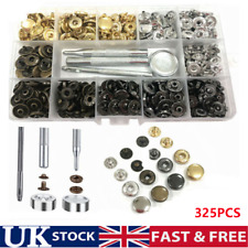 325pcs snap fasteners for sale  DUNSTABLE