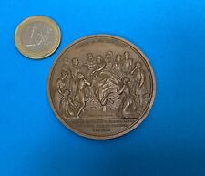 Médaille religieuse bronze d'occasion  France