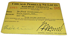 1915 chicago peoria for sale  Garden City