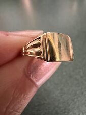 Solid gold signet for sale  Miami Beach