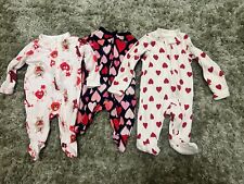 Valentines baby sleepers. for sale  Choctaw