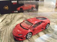 MINI GT 115 chase aros prata (abertos) Lamborghini Huracán EVO Rosso Mars comprar usado  Enviando para Brazil