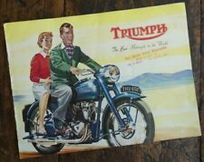 1954 triumph motorcycle for sale  Idyllwild