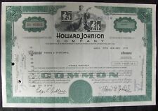 Stock certificate howard for sale  Shipping to Ireland