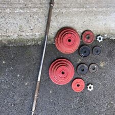 Weider barbell weights for sale  ANDOVER
