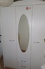 Kleiderschrank weiß spiegel gebraucht kaufen  Osnabrück