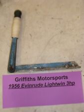 1956 EVINRUDE LIGHTWIN outboard boat motor 3hp tiller steering handle lever arm for sale  Shipping to South Africa