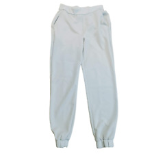 Calça jogger Lululemon Softstreme relaxada cintura alta tamanho 4 opala branca macia comprar usado  Enviando para Brazil