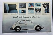 Volkswagen coccinelle publicit d'occasion  Bar-sur-Aube