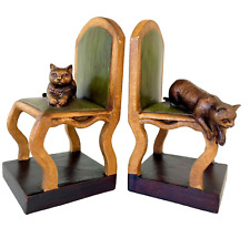 Cat bookends sterling for sale  Maysville
