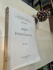 Lezioni paleografia. terza usato  Palermo