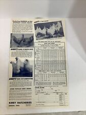 Vintage 1949 poultry for sale  Sunman