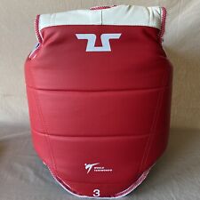 Tusah WTF Martial Arts/Karate/Taekwondo Reversible Chest Guard Size XS/S for sale  Shipping to South Africa