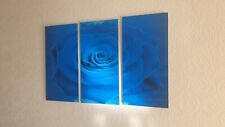 Blue floral glass for sale  IRVINE