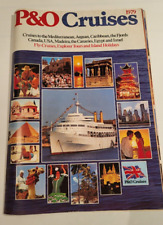 Cruises 1979 brochure for sale  HODDESDON