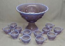 glass 12 punchbowl cups for sale  Marion