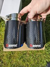 Akrapovic exhaust tips for sale  WILMSLOW